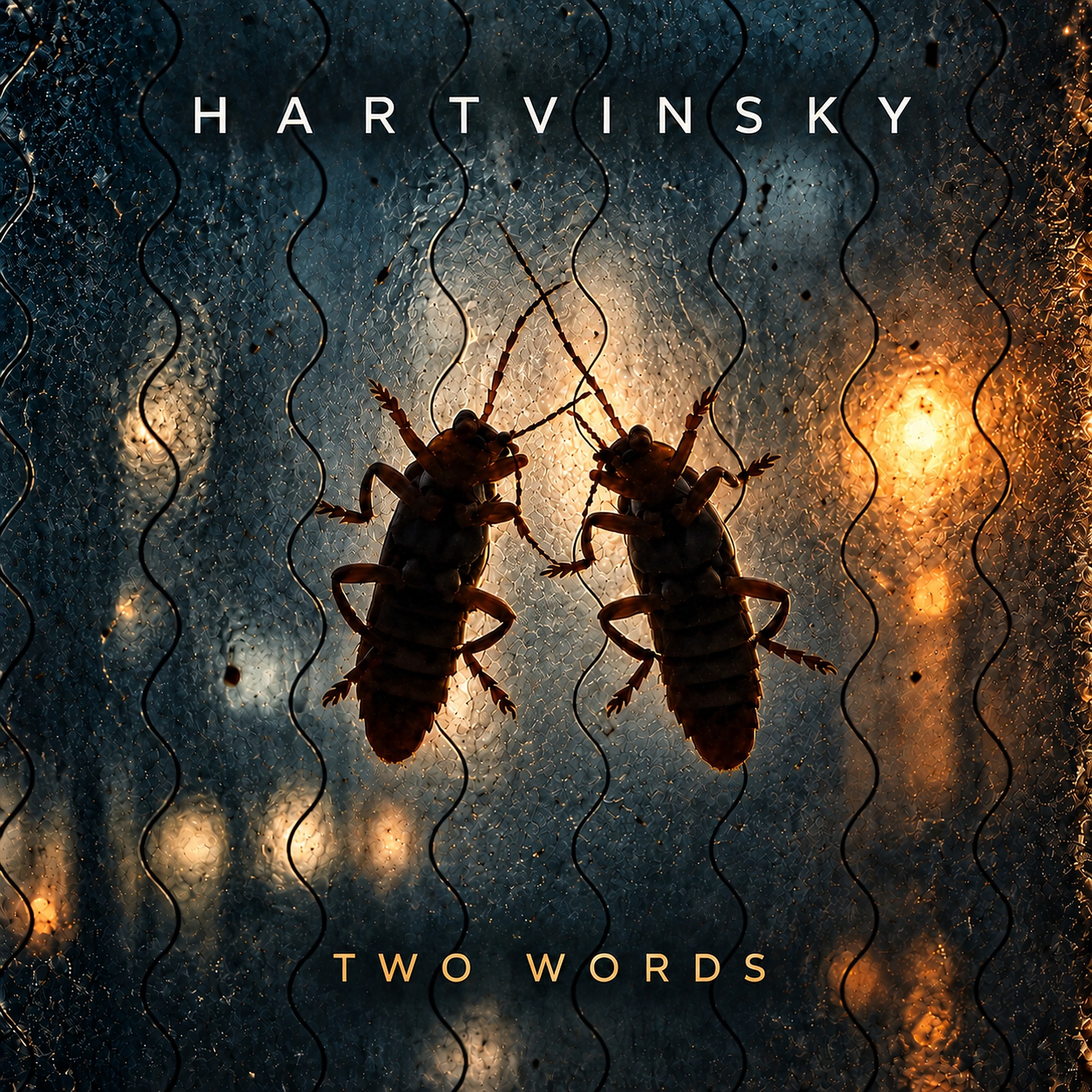 TWO WORDS — HARTVINSKY official album cover